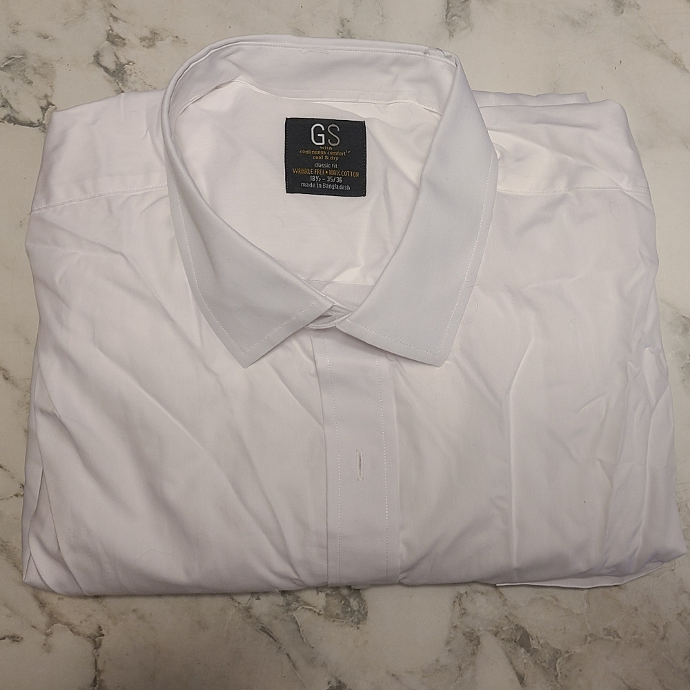 Gold Series Classic Fit White Dress Shirt